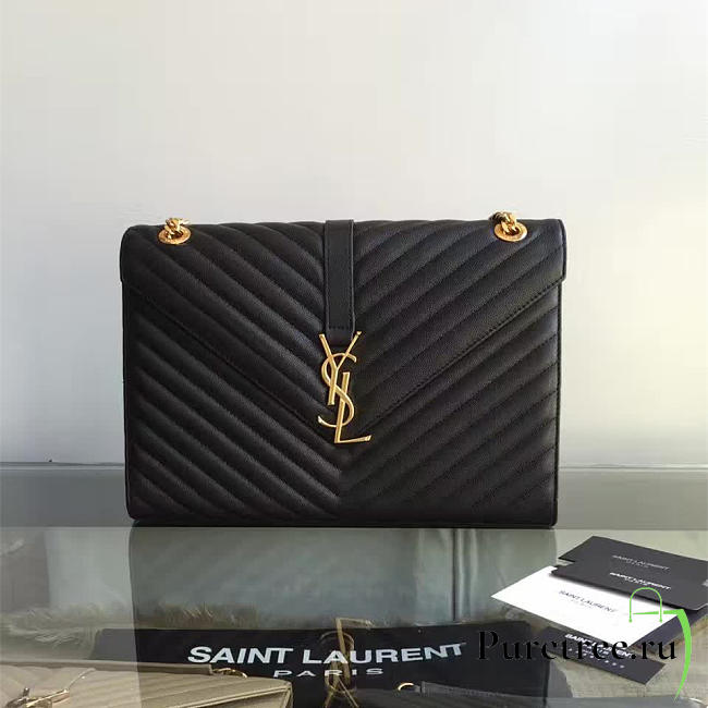 ysl gold monogram college black CohotBag 5084 - 1