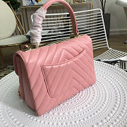 Chanel Trendy CC Pink Flap Bag size 25 x 18 x 7 cm - 5