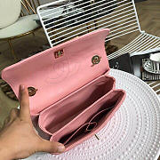 Chanel Trendy CC Pink Flap Bag size 25 x 18 x 7 cm - 3