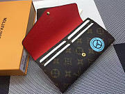 CohotBag lv envelope wallet m62147 red - 6