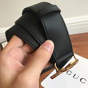 gucci original single classic belt black - 5
