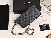 Chanel 2019 new chain bag black - 2