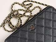 Chanel 2019 new chain bag black - 6