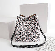 LV trendy bucket bag white | M44021 - 5