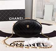 Chanel whole cowhide black - 1