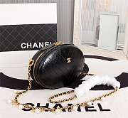 Chanel whole cowhide black - 6