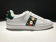 Gucci ace studded leather sneaker - 1