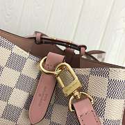 LV neonoe handbag monogram canvas calfskin bucket bag - 4