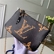 LV pochette double zip chain bag m67874 - 1