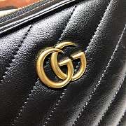 Gucci shoulder bag chain bag black - 2