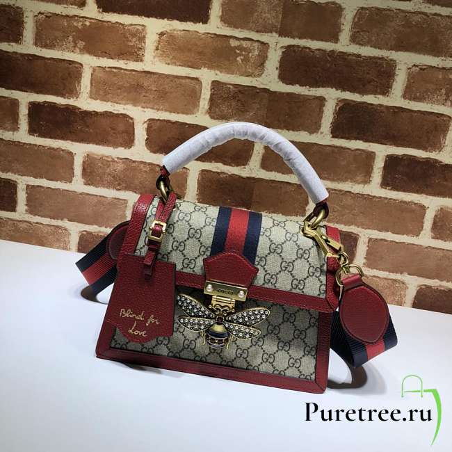Gucci handbag red | 476541  - 1