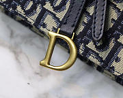Dior oblique saddle belt bag - 4