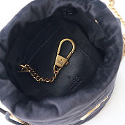 CohotBag gucci black gg marmont gold vuckle leather - 5