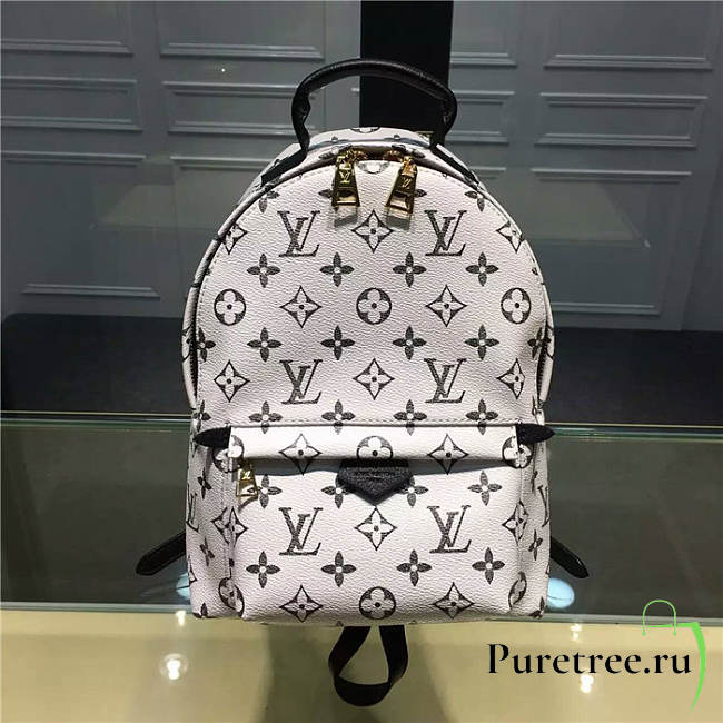 LV Palm Springs Backpack PM White - 1