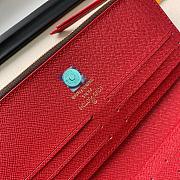 Louis Vuitton Monogram Red Wallet - 4