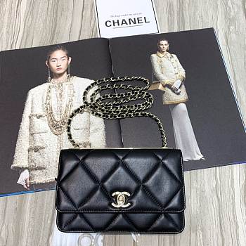Chanel new goatskin woc chain bag