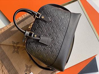LV Alma BB Relief Full Leather Embossed Black | M44832