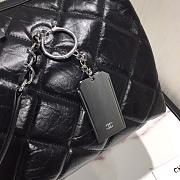 Chanel new boston pillow bag black | AS1322  - 6