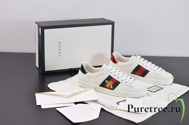 Gucci women ace embroidered sneaker 431942 - 1