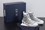 Dior high oblique sneakers - 1