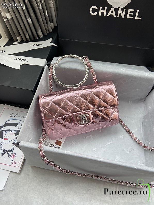 Chanel handbag pink | AS1665 - 1
