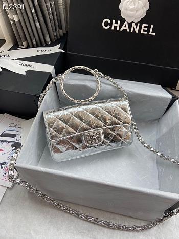 Chanel handbag silver | AS1665