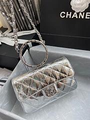 Chanel handbag silver | AS1665 - 6