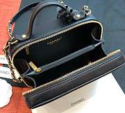 Chanel Vanity Case Black Bag Medium  | A93343 - 4
