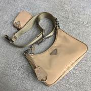 Prada hobo beige nylon  - 6