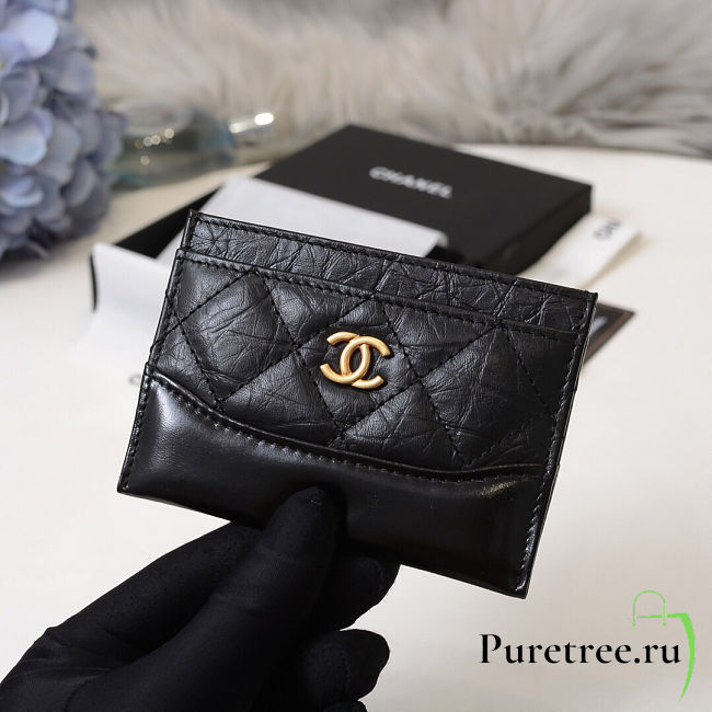 Chanel card case black - 1