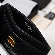 Chanel card case black - 6