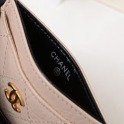 Chanel card case cream - 3