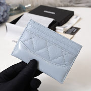 Chanel card case blue - 5