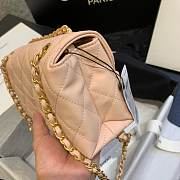 chanel small flap bag as1490 - 5