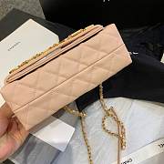 chanel small flap bag as1490 - 4