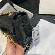 chanel small flap bag as1490 black - 2