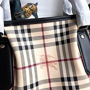 Burberry original check tote handbag - 6
