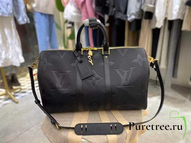 Louis Vuitton Keepall Black - 1