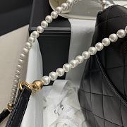 2021 early spring new series pearl chain bag black - 2