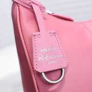 prada re-edition 2000 nylon mini bag begonia pink - 4