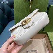 Gucci GG Marmont Matelassé Leather Super Mini Bag 16.5cm | 476433 - 2