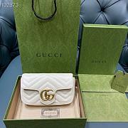 Gucci GG Marmont Matelassé Leather Super Mini Bag 16.5cm | 476433 - 5