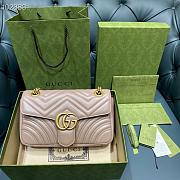 Gucci GG Marmont Bag Beige 26cm | 443497 - 2