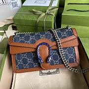 Gucci Small Dionysus Shoulder Bag Denim | 499623 - 1