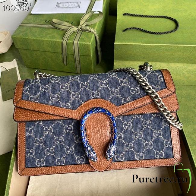 Gucci Dionysus Small Shoulder Bag Denim | 400249 - 1