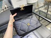 Chanel 19 Small Handbag Lambskin Black | AS1160 - 2