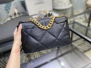 Chanel 19 Medium Handbag Lambskin Black | AS1160 - 4