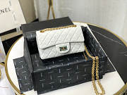 Chanel Mini 2.55 Handbag White | AS0874 - 3