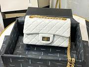 Chanel Mini 2.55 Handbag White | AS0874 - 2