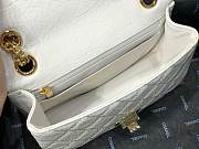 Chanel Mini 2.55 Handbag White | AS0874 - 6